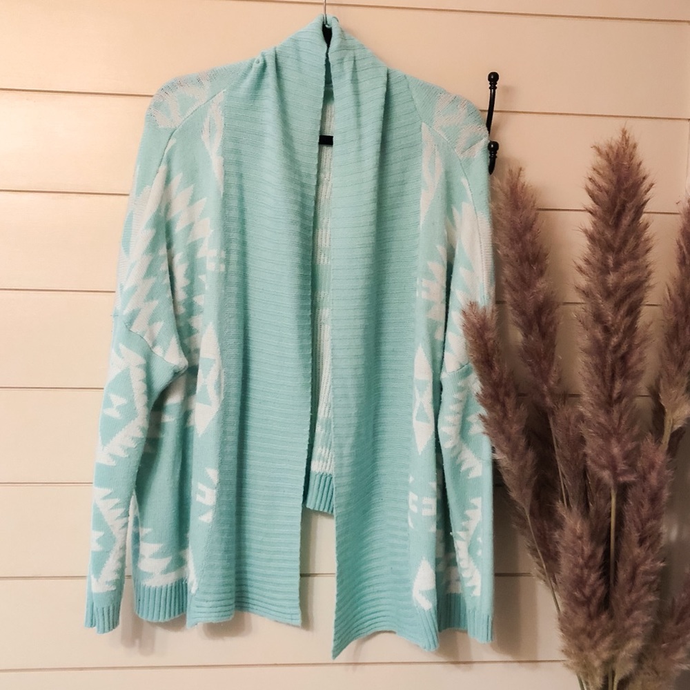 Super soft tribal print cardigan